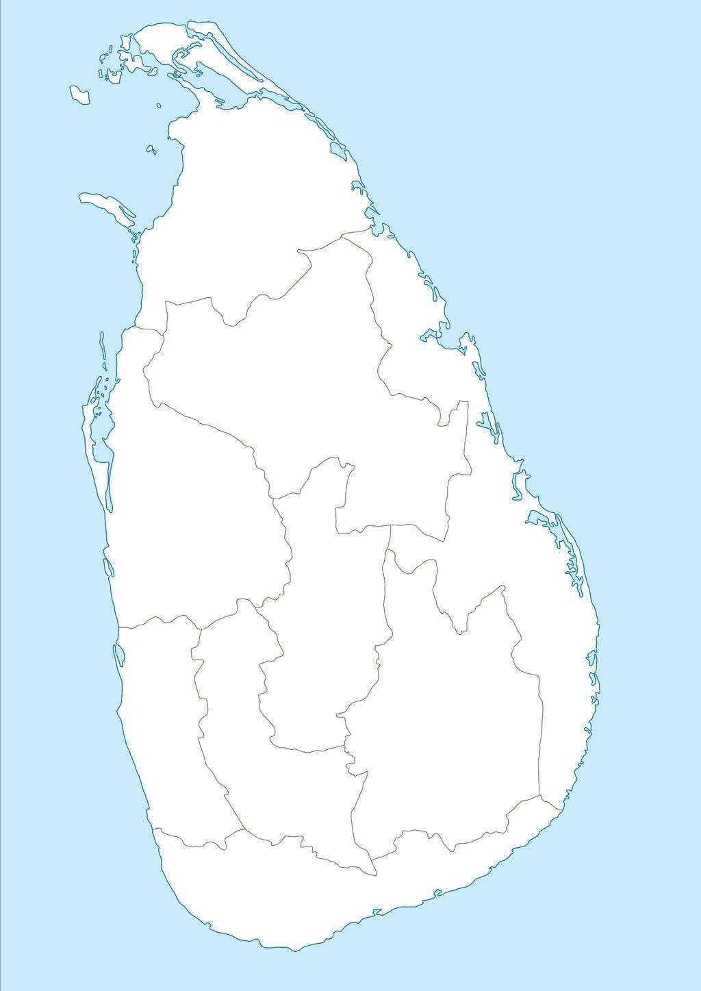 kort Sri Lanka nidan