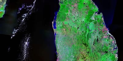 Kort Sri Lanka kort online